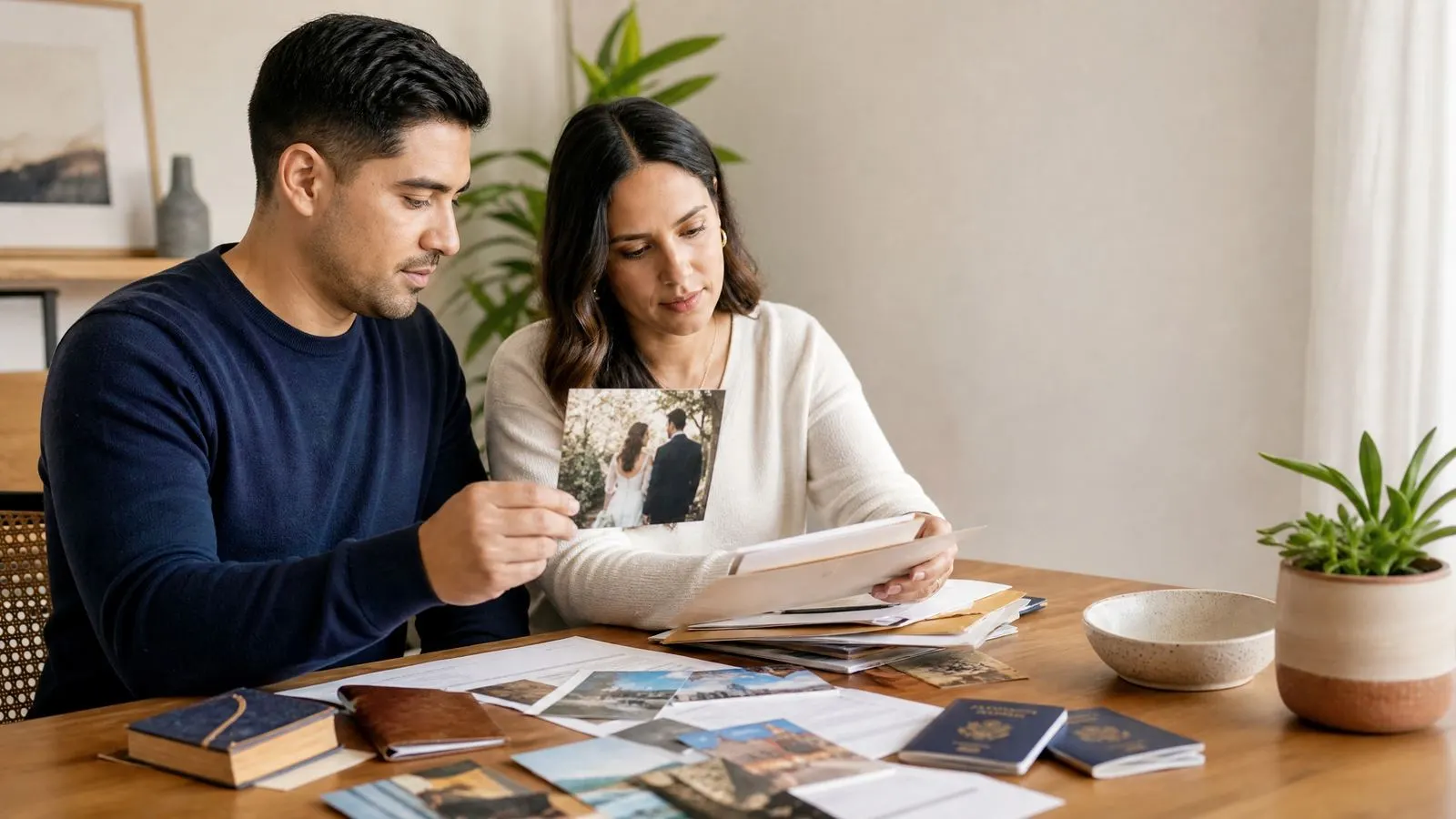 Residencia por matrimonio o unión: qué pruebas piden realmente